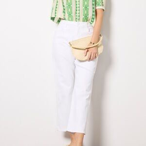 Kut From The Kloth Jeans Women’s Size 10 White Melissa Straight Leg EUC